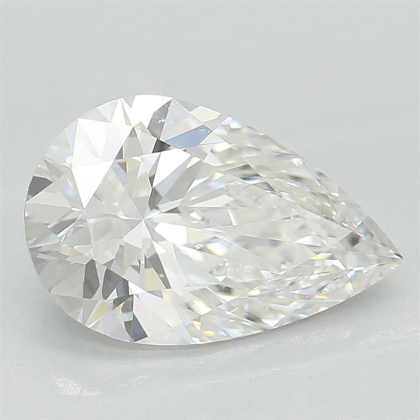 1.02ct D VVS2 Rare Carat Ideal Cut Pear Lab Grown Diamond