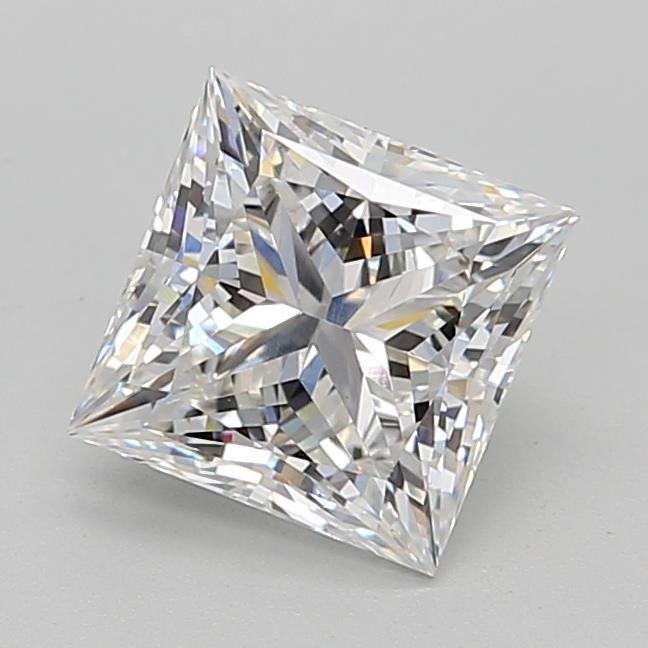 2.08ct G VS1 Rare Carat Ideal Cut Princess Lab Grown Diamond