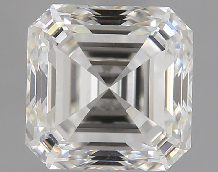 0.73ct I IF Rare Carat Ideal Cut Asscher Diamond