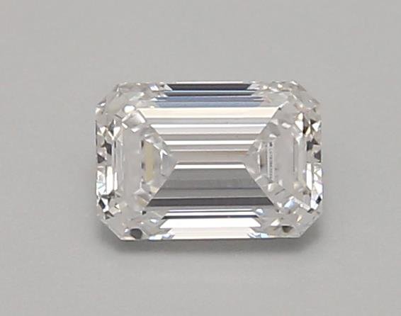 0.77ct D VVS2 Rare Carat Ideal Cut Emerald Lab Grown Diamond