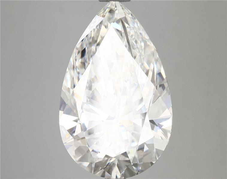 5.52 Carat Pear Lab Diamond
