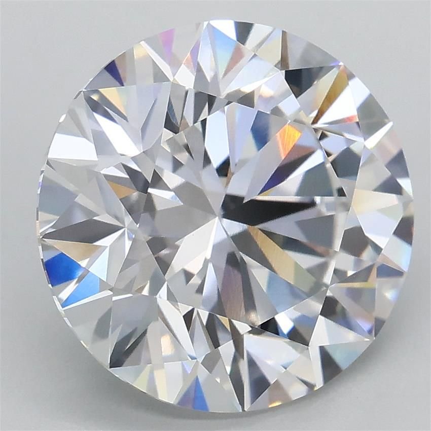 4.26ct E VVS2 Rare Carat Ideal Cut Round Lab Grown Diamond