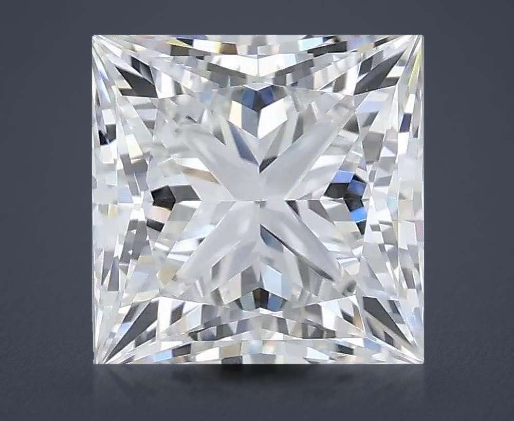 1.42 Carat Princess Lab Diamond