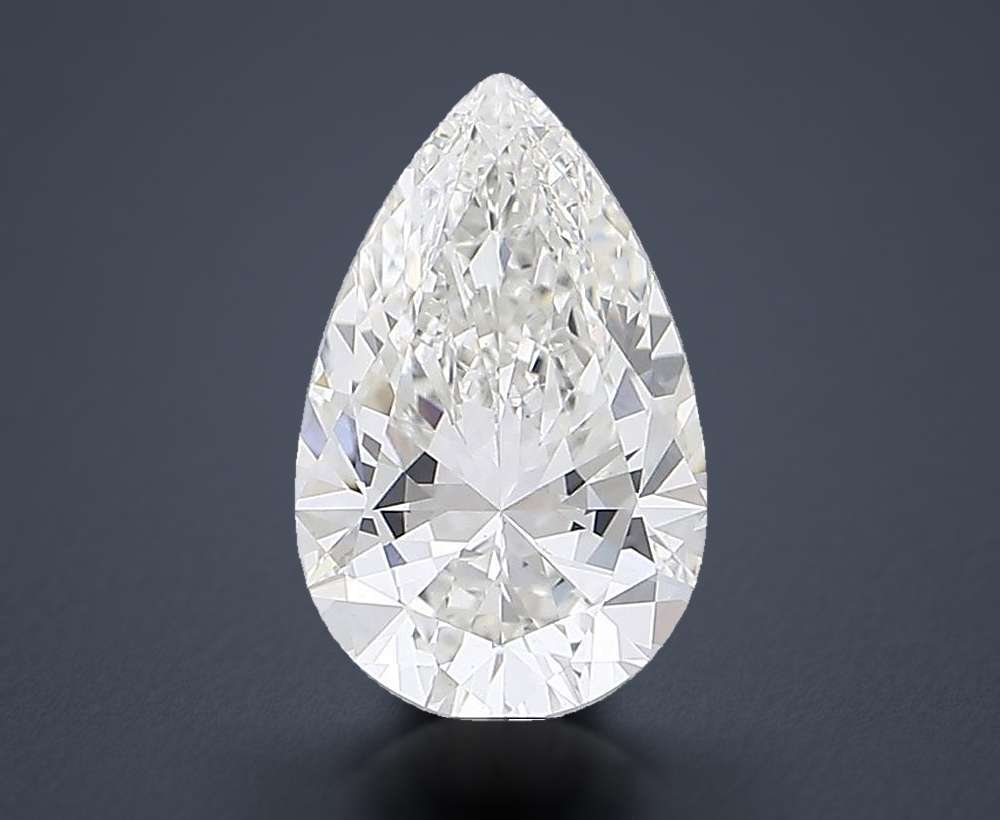 3.54 Carat Pear Lab Diamond