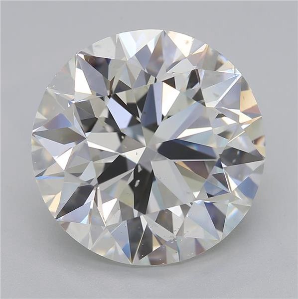 6.11ct I SI1 Excellent Cut Round Diamond