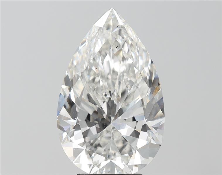 6.42ct G VS2 Rare Carat Ideal Cut Pear Lab Grown Diamond