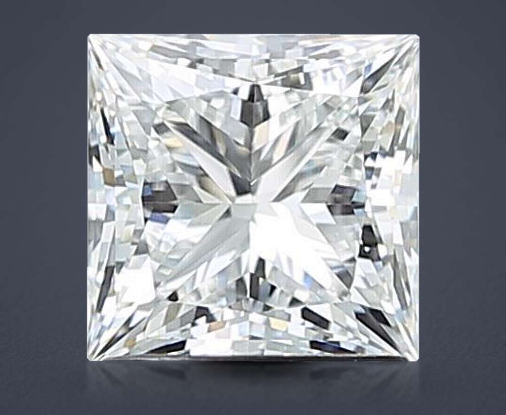 1.62 Carat Princess Lab Diamond