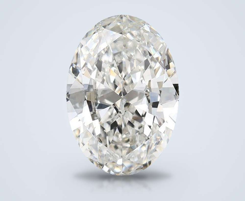 6.00 Carat Oval Lab Diamond