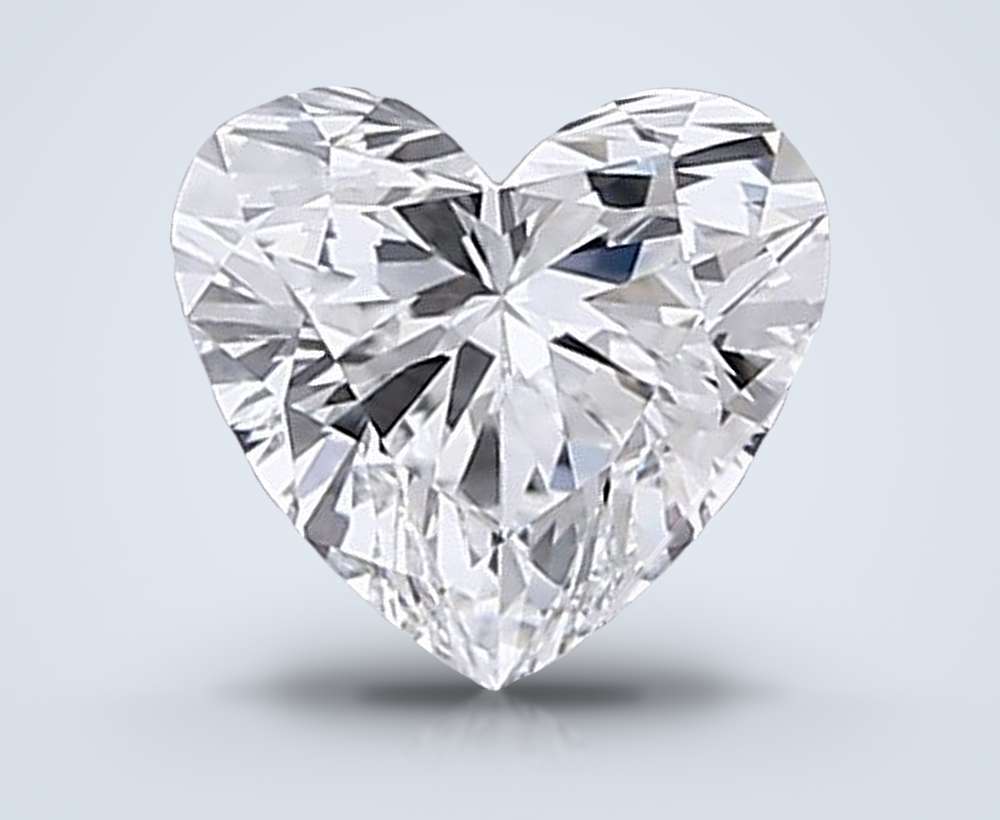 0.51 Carat Heart Lab Diamond