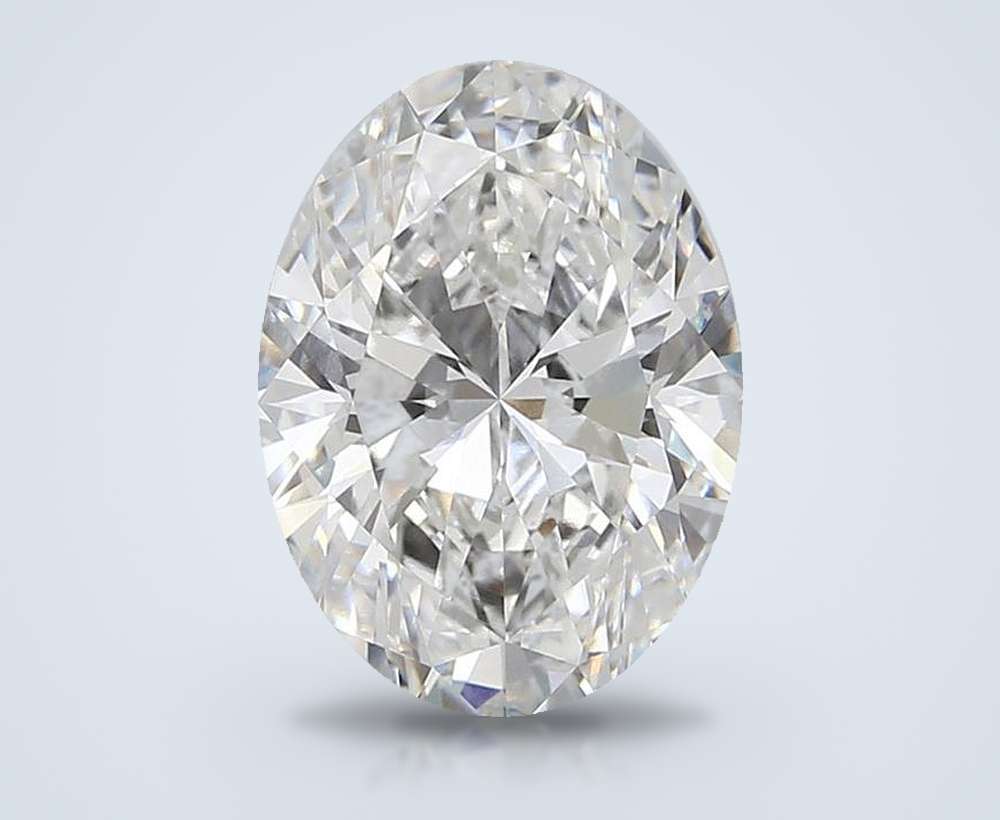4.21 Carat Oval Lab Diamond