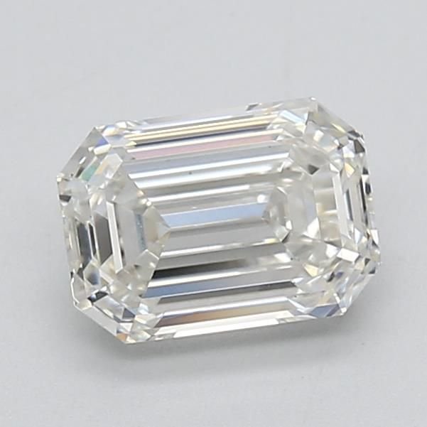 1.57ct F VS2 Rare Carat Ideal Cut Emerald Lab Grown Diamond