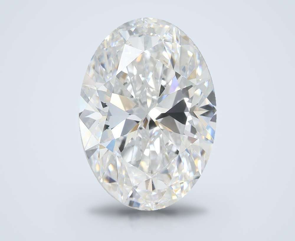 4.09 Carat Oval Lab Diamond