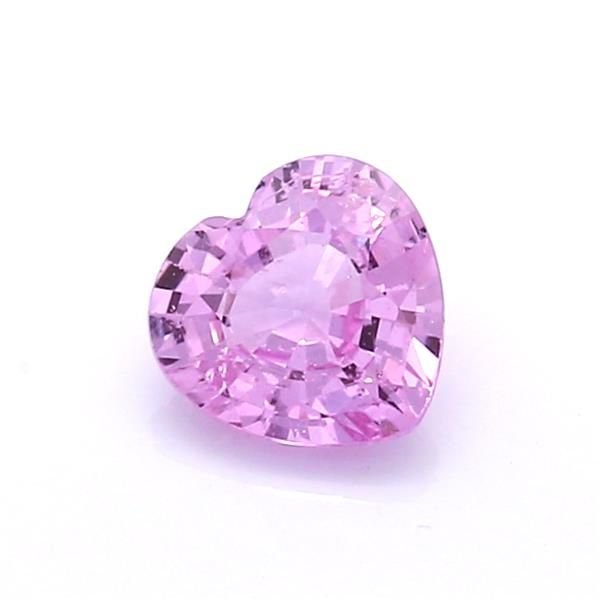 0.90 Carat Pink Heart Sapphire