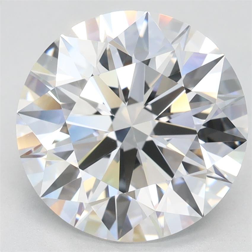 3.43ct E VVS1 Rare Carat Ideal Cut Round Lab Grown Diamond