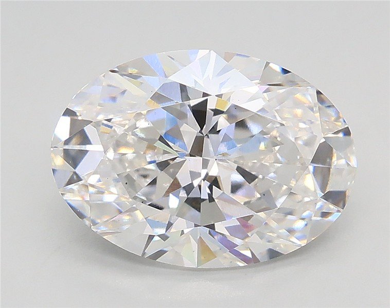 2.00ct E VVS2 Rare Carat Ideal Cut Oval Lab Grown Diamond