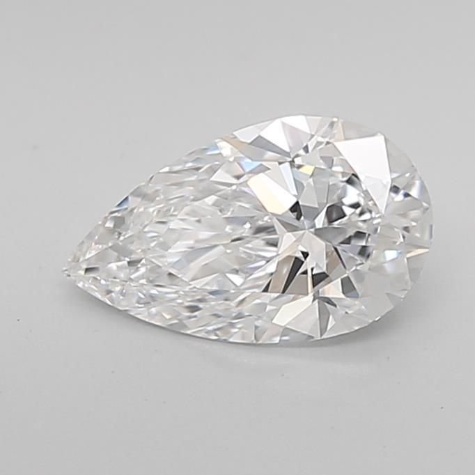 0.95ct D VVS1 Rare Carat Ideal Cut Pear Lab Grown Diamond