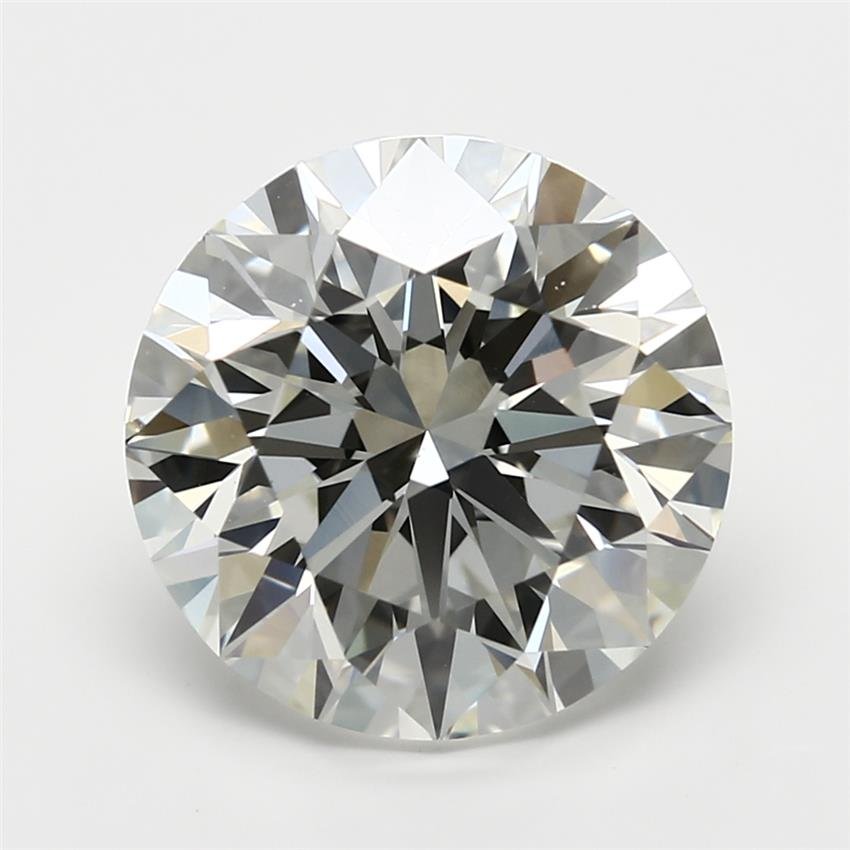 3.54ct J VS1 Rare Carat Ideal Cut Round Diamond