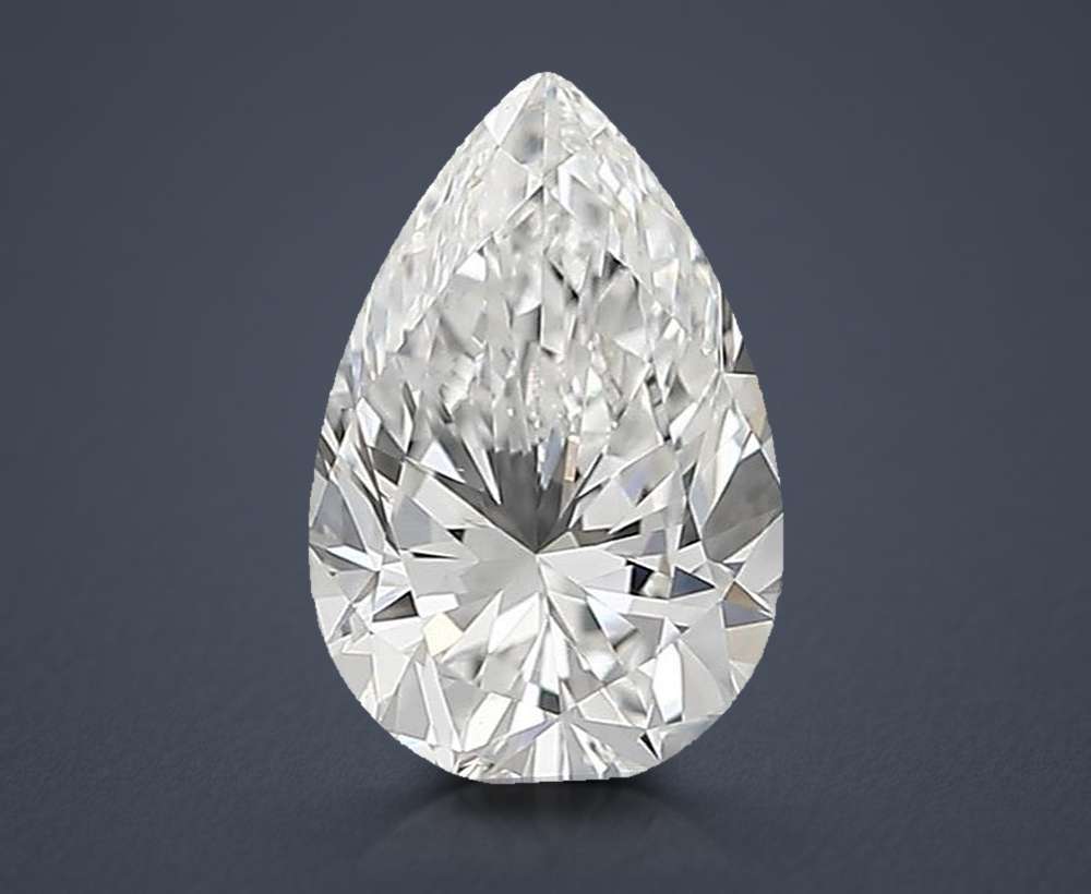 0.80 Carat Pear Lab Diamond