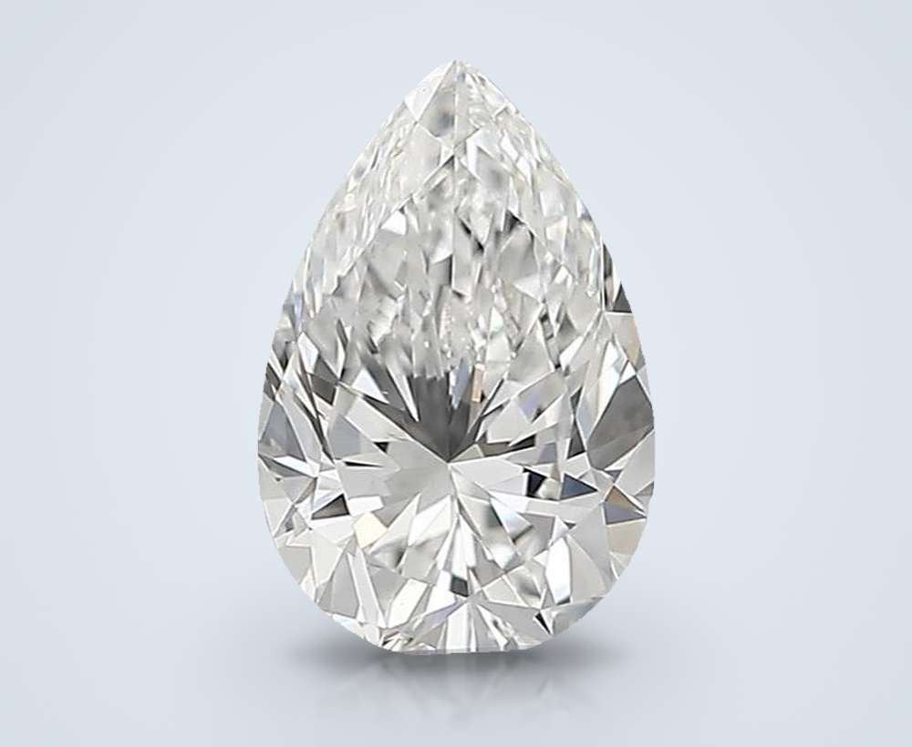 0.80 Carat Pear Lab Diamond