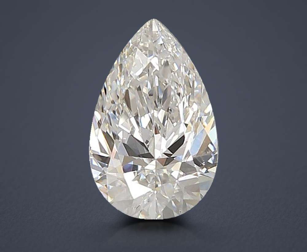 1.53 Carat Pear Lab Diamond