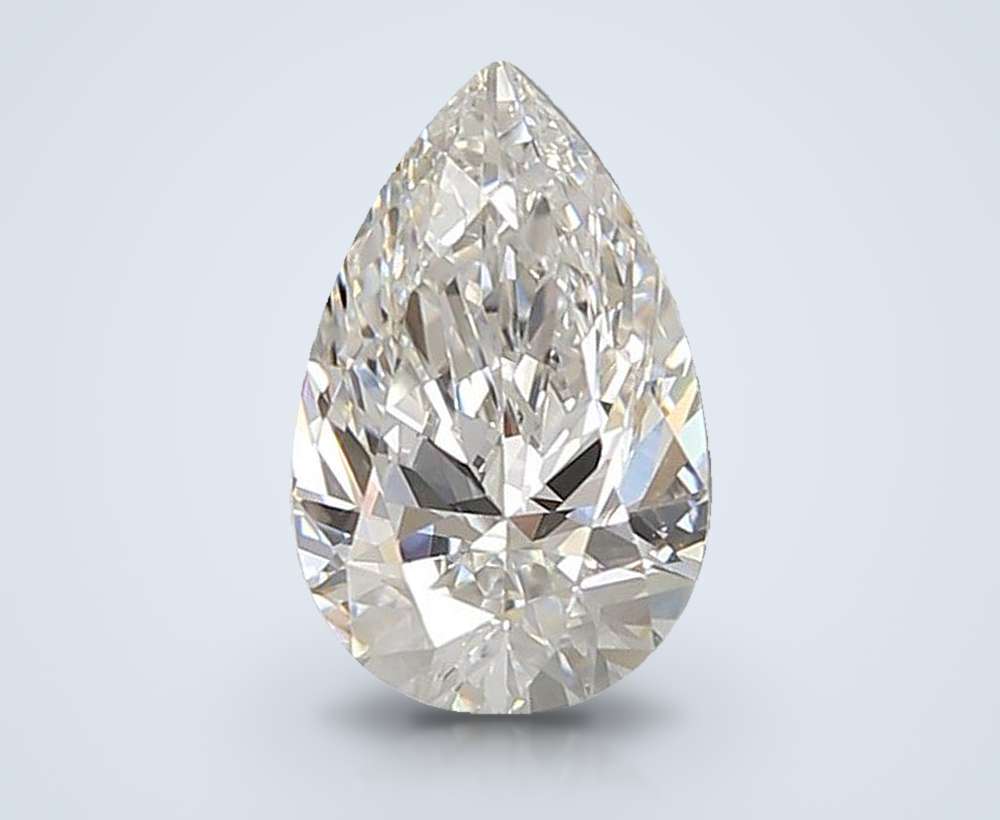 1.53 Carat Pear Lab Diamond
