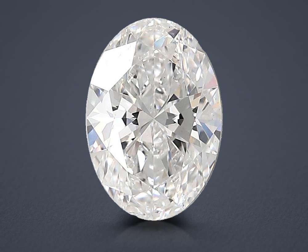 1.76 Carat Oval Lab Diamond