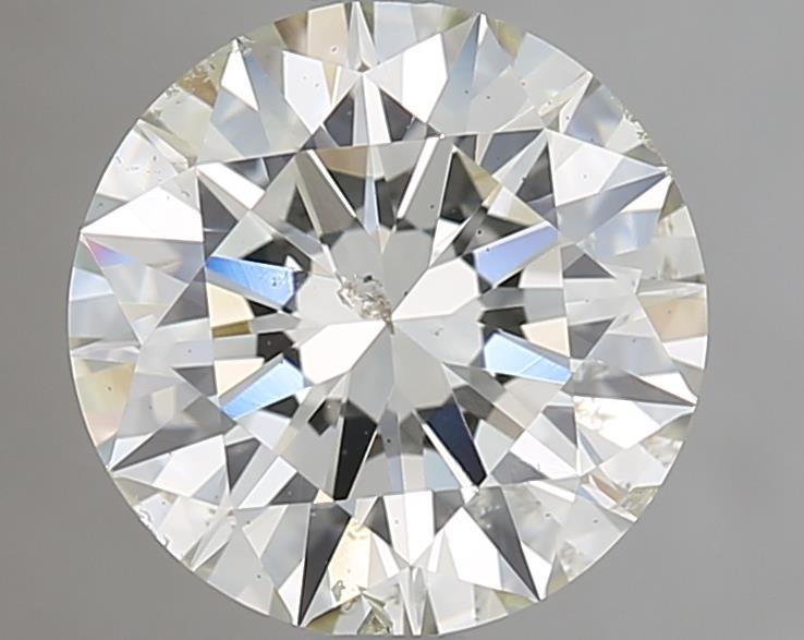 2.01ct K SI2 Rare Carat Ideal Cut Round Diamond