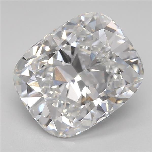 2.88ct E VS2 Rare Carat Ideal Cut Cushion Lab Grown Diamond