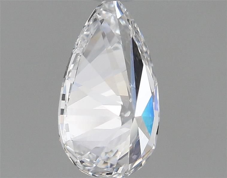 0.63ct E VVS2 Rare Carat Ideal Cut Pear Lab Grown Diamond