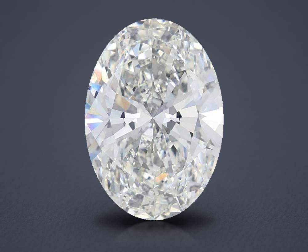 4.92 Carat Oval Lab Diamond