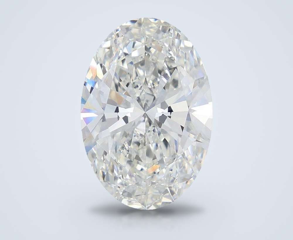 4.92 Carat Oval Lab Diamond