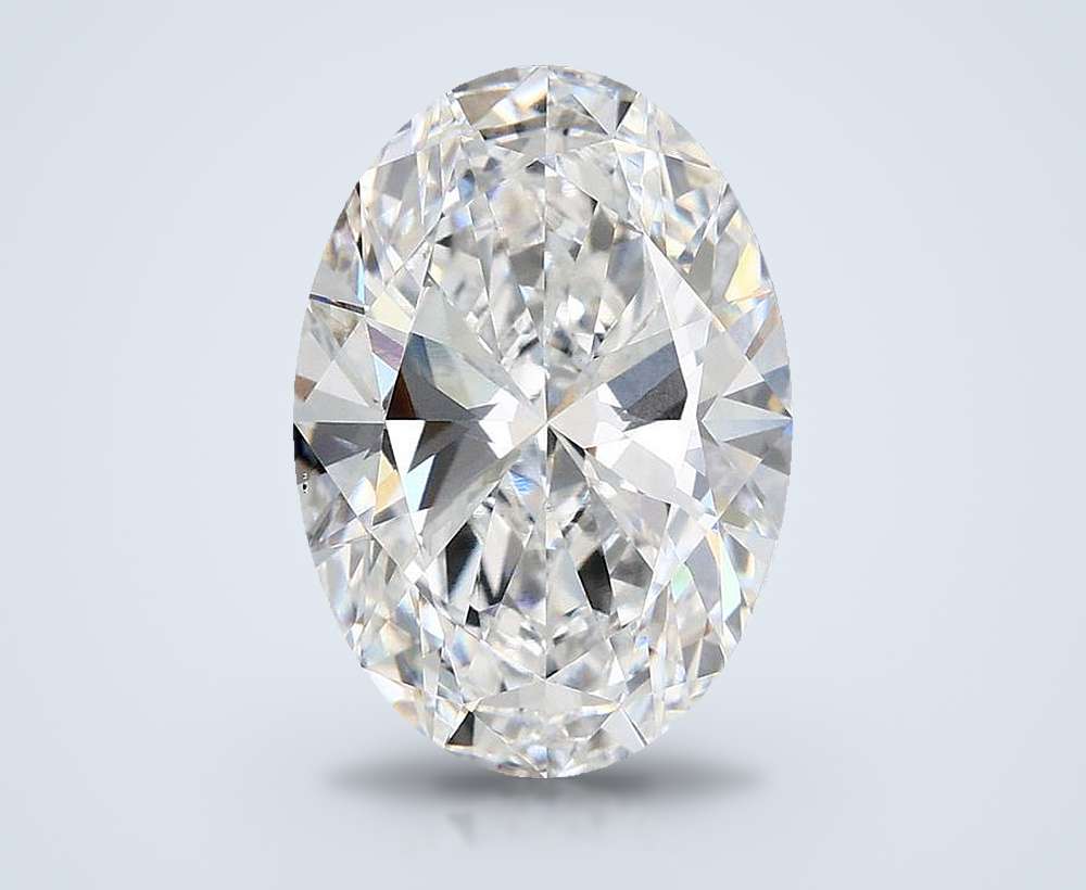 3.95 Carat Oval Lab Diamond