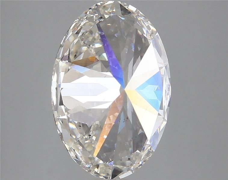 3.44ct H SI1 Rare Carat Ideal Cut Oval Lab Grown Diamond