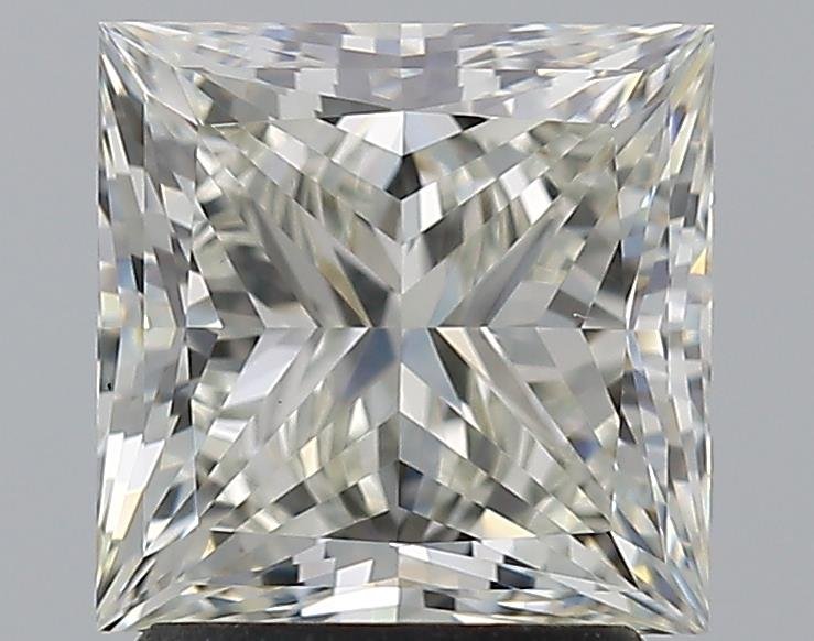 2.21ct J VS2 Rare Carat Ideal Cut Princess Diamond