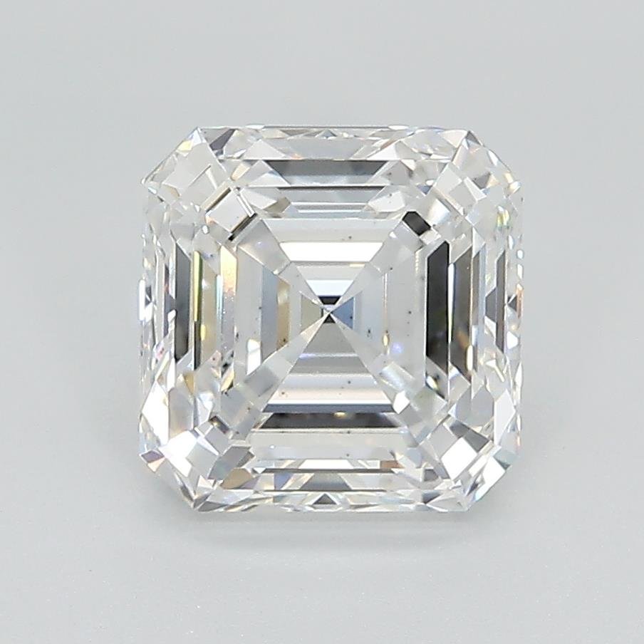 2.57ct E VS1 Rare Carat Ideal Cut Asscher Lab Grown Diamond