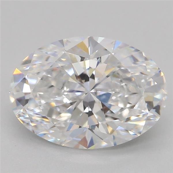 1.08ct D VVS2 Rare Carat Ideal Cut Oval Lab Grown Diamond