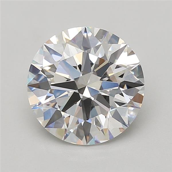3.10ct E VS1 Rare Carat Ideal Cut Round Lab Grown Diamond