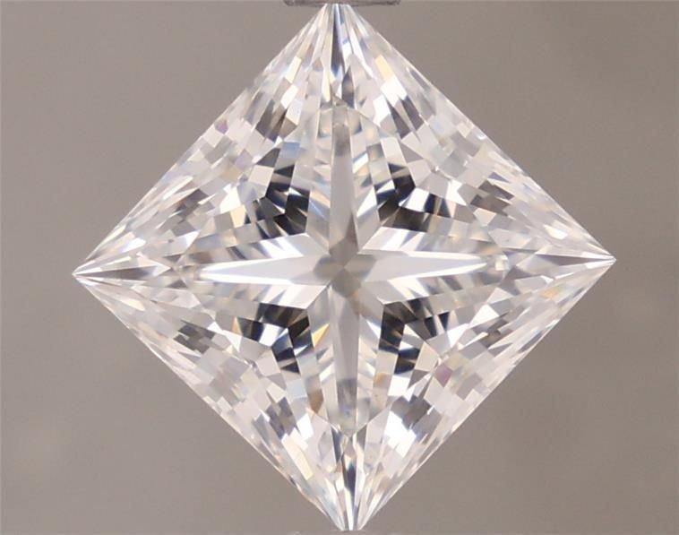2.09ct E VVS2 Rare Carat Ideal Cut Princess Lab Grown Diamond