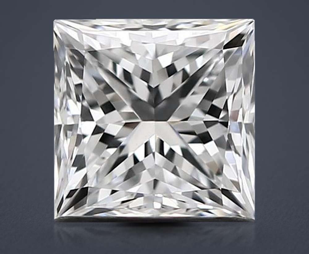 1.00 Carat Princess Natural Diamond