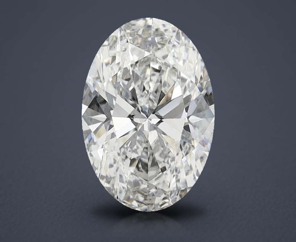 4.42 Carat Oval Lab Diamond