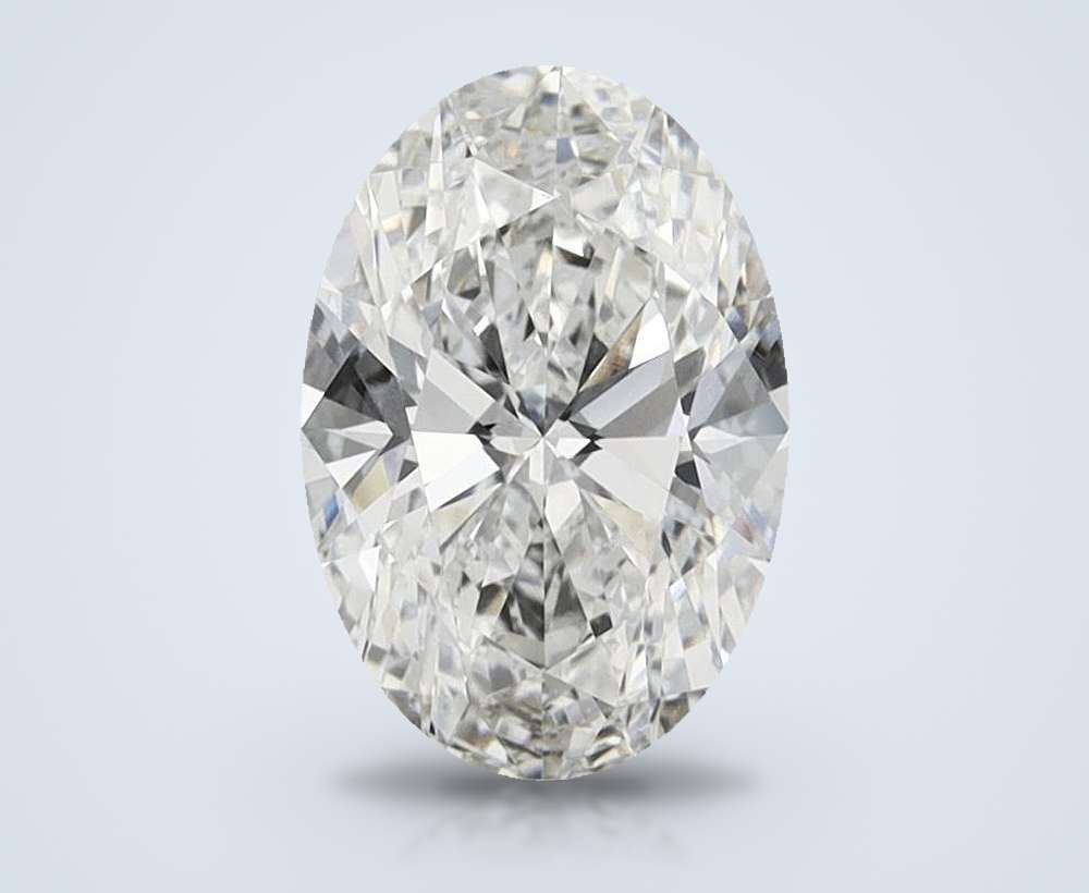 4.42 Carat Oval Lab Diamond
