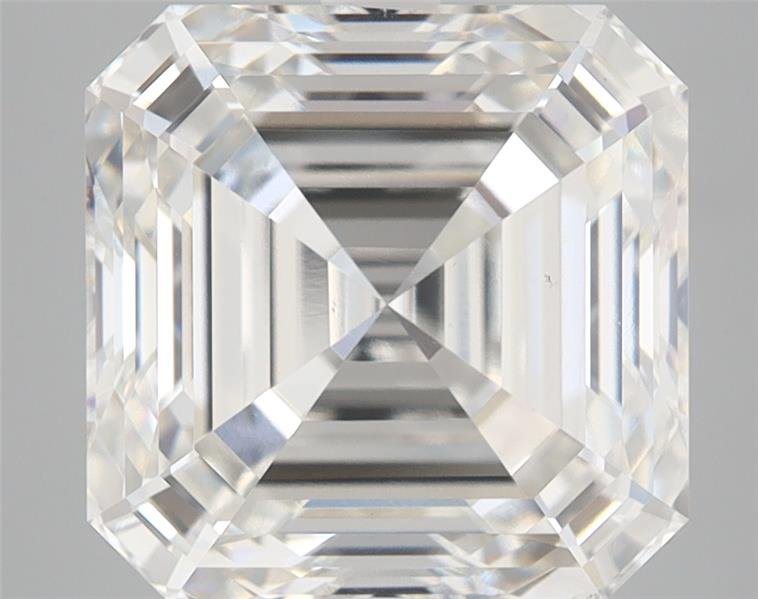 6.13ct G VS1 Rare Carat Ideal Cut Asscher Lab Grown Diamond