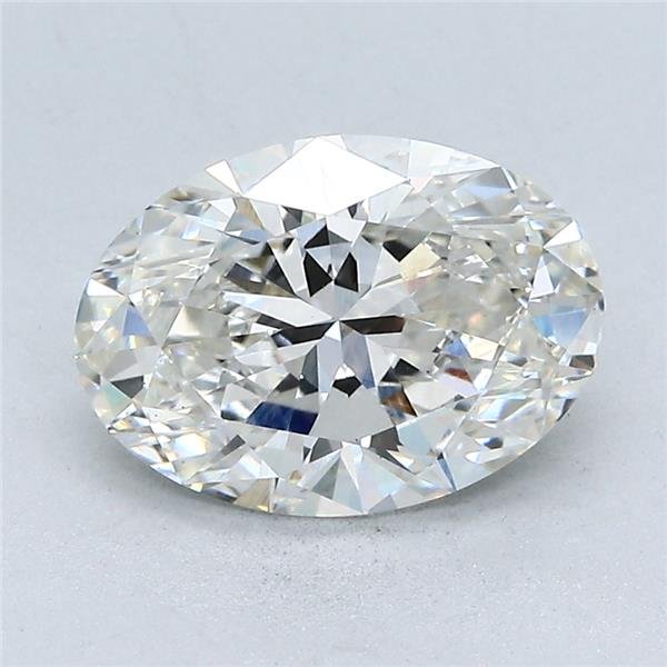 2.38ct G VS1 Rare Carat Ideal Cut Oval Lab Grown Diamond