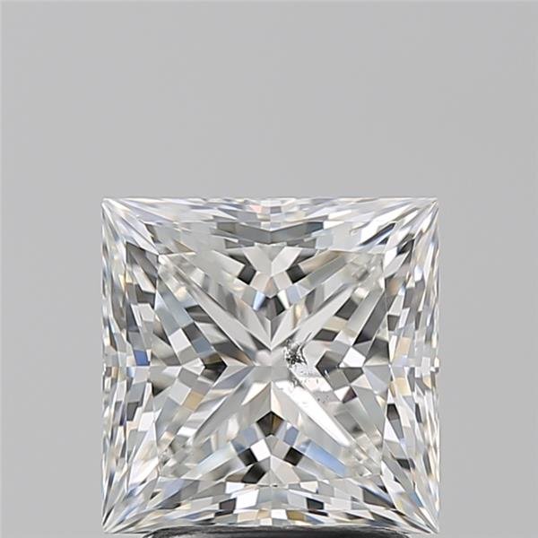 2.26ct G SI2 Rare Carat Ideal Cut Princess Diamond