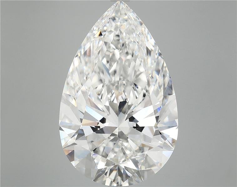12.06ct E VS1 Very Good Cut Pear Lab Grown Diamond