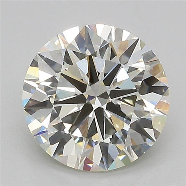 2.14ct J VS1 Excellent Cut Round Lab Grown Diamond