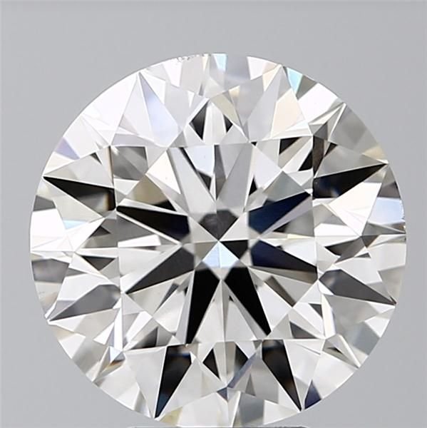 5.04ct H VS1 Rare Carat Ideal Cut Round Lab Grown Diamond