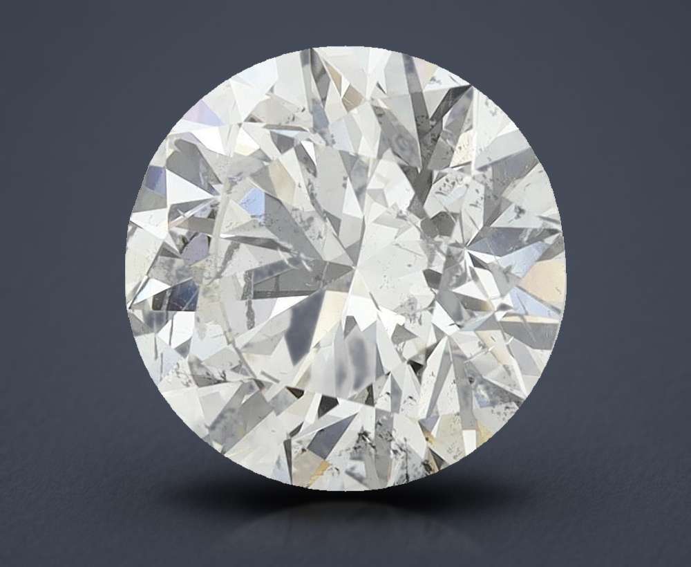 3.05 Carat Round Natural Diamond