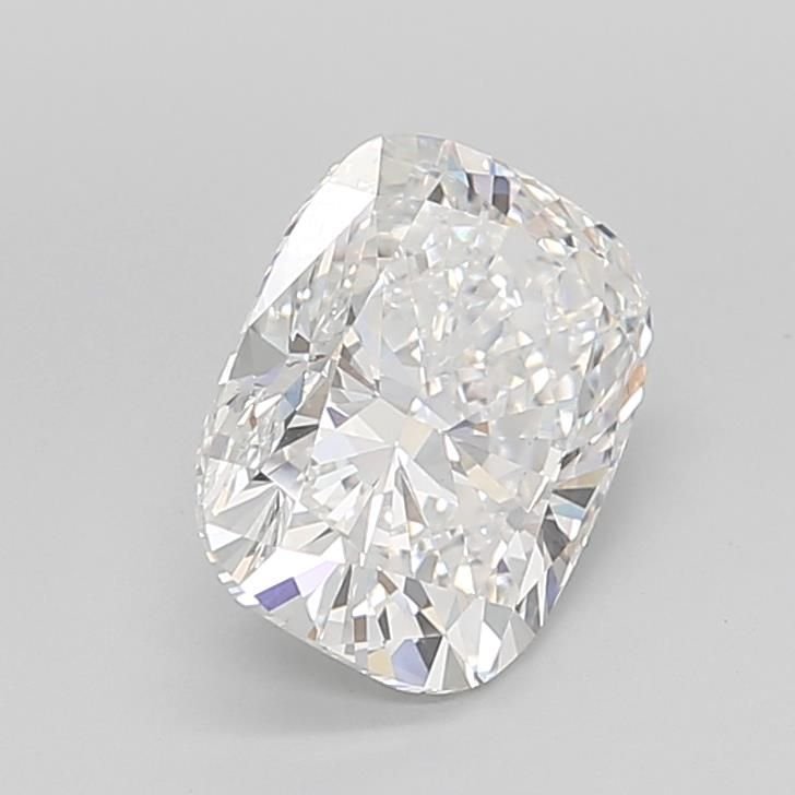 3.54ct E VVS2 Rare Carat Ideal Cut Cushion Lab Grown Diamond