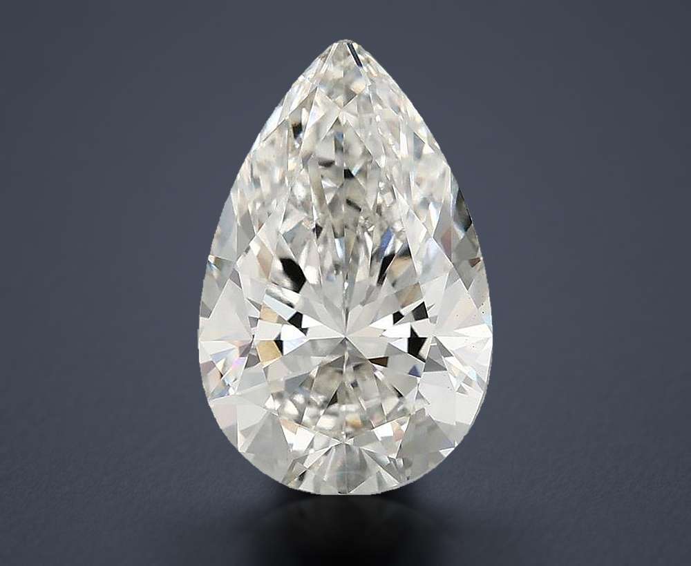 3.30 Carat Pear Lab Diamond